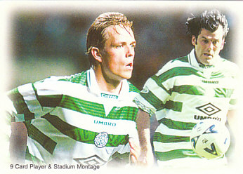 Montage (puzzle 4) Celtic Glasgow 1999 Futera Fans' Selection #76